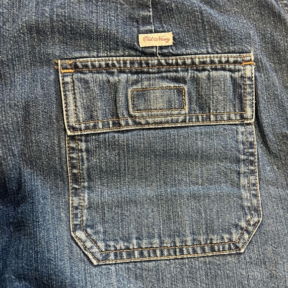 Vintage Old‎ Navy Blue Jeans Shorts, Size 8. 100% Cotton - Picture 5 of 6